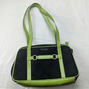 Kate Spade green/black shoulder bag